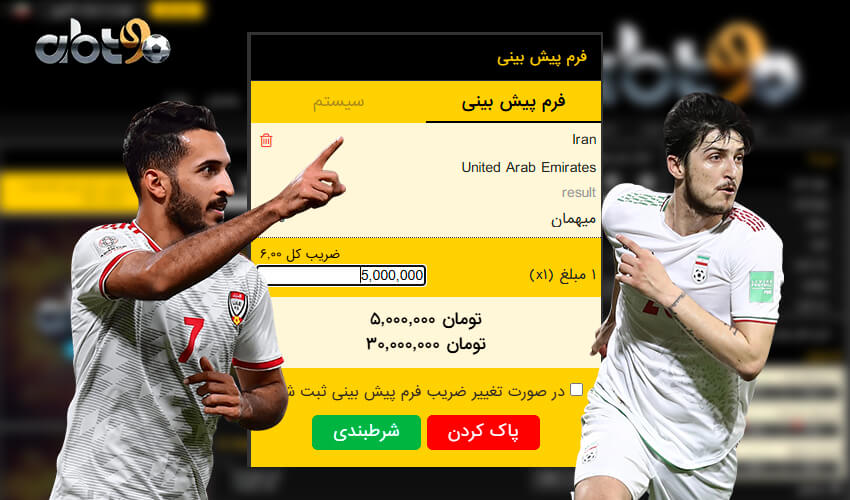 مراحل پیش بینی فوتبال در سایت شرط بندی