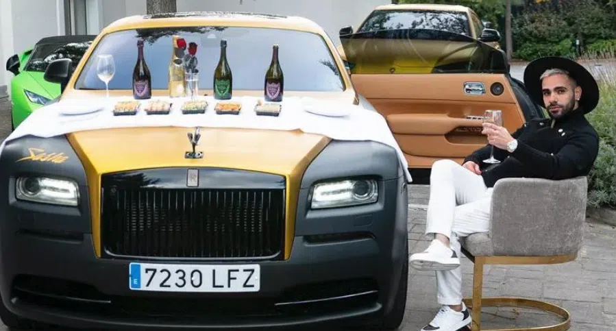 ساشا سبحانی و رولز رویس